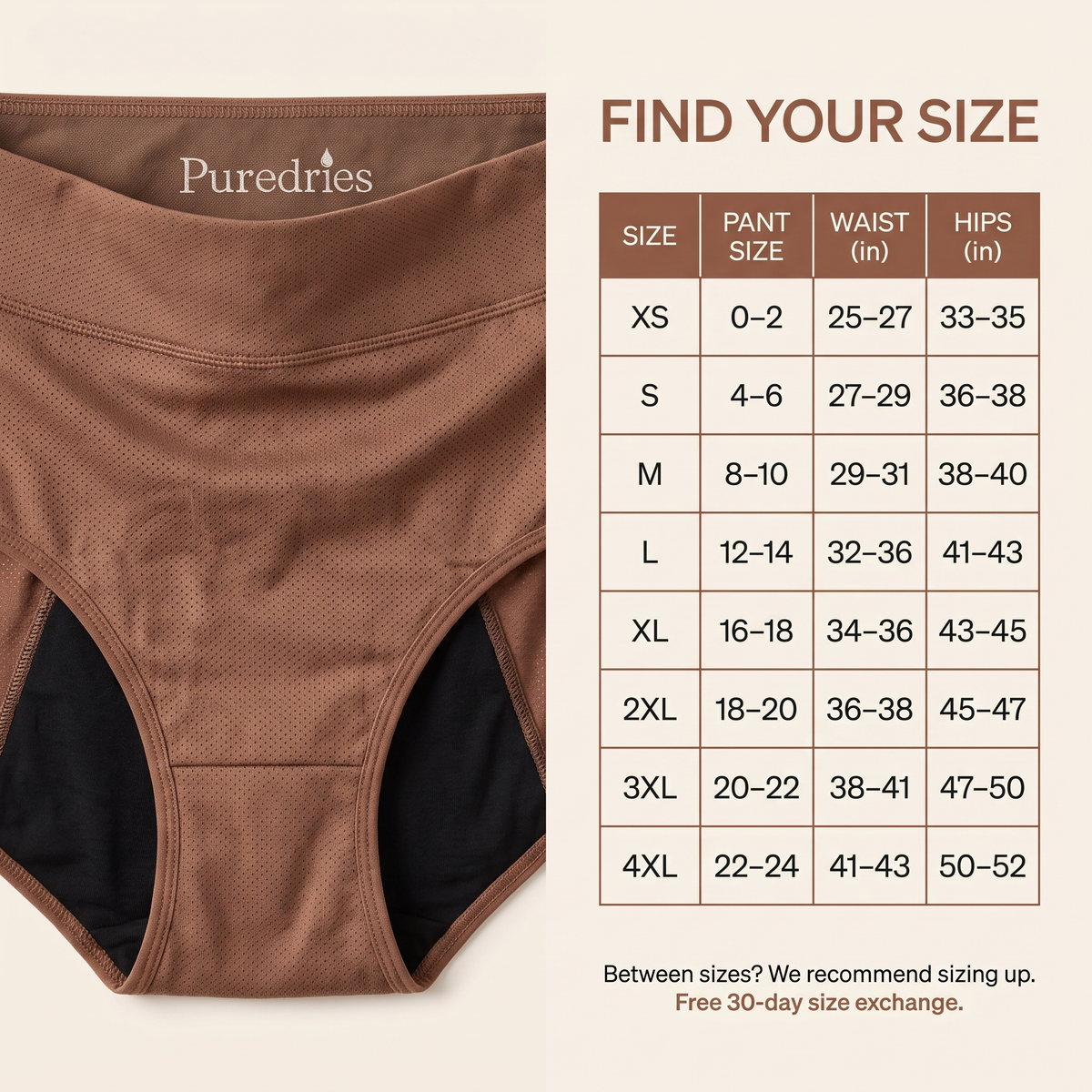 Puredries Leakproof Underwear