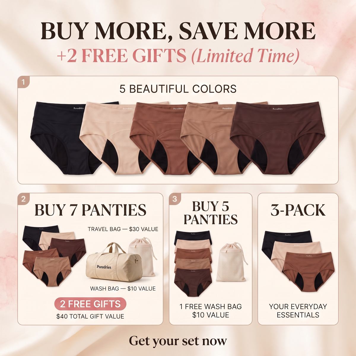 Puredries Leakproof Underwear